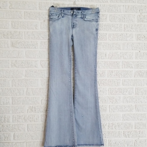 J Brand Light Wash Afterlife Bell Bottom Jeans - Picture 3 of 7